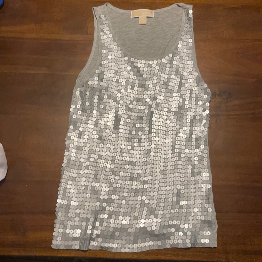 Authentic Michael Kors sequin tank top